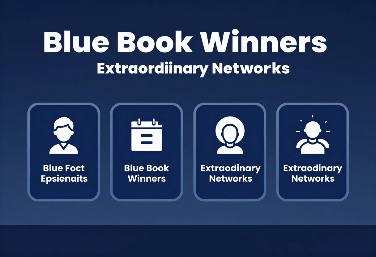 Blue Book Winners 2026: Four Extraordinary Networks